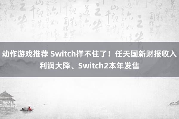 动作游戏推荐 Switch撑不住了！任天国新财报收入利润大降、Switch2本年发售